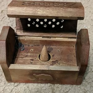 Incense holder and natural incense